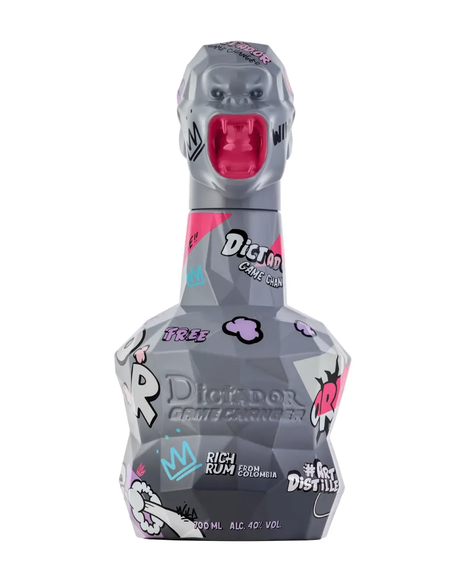 Butelka Dictador Game Changer Grey & Pink Rum + Karton