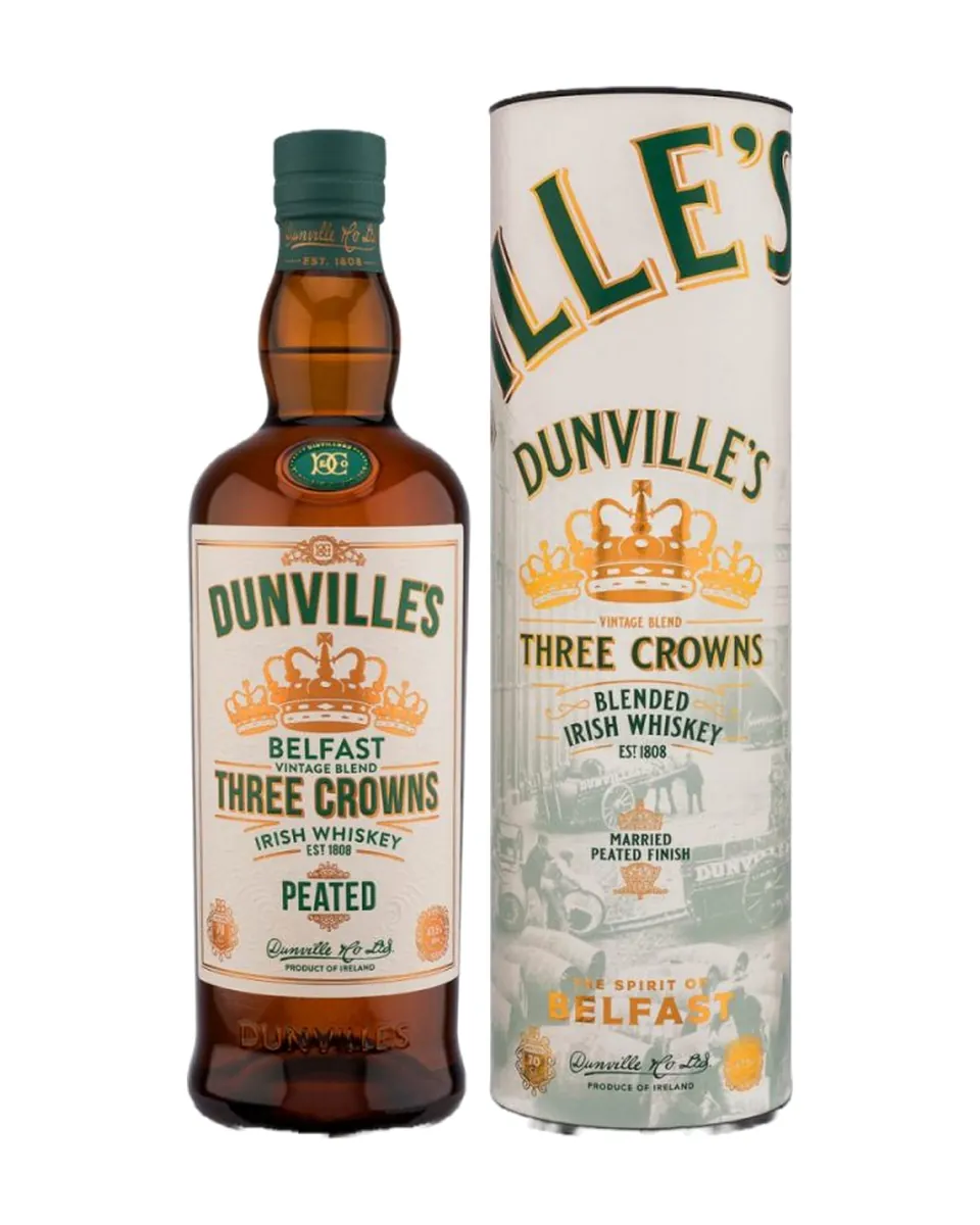 Butelka Dunville's Three Crowns Peated Finish