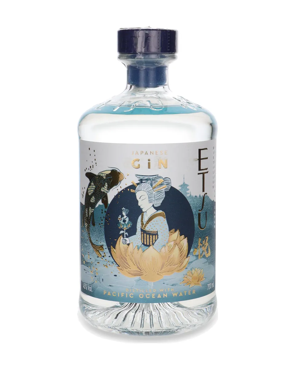 Butelka Etsu Pacific Ocean Japanese Gin