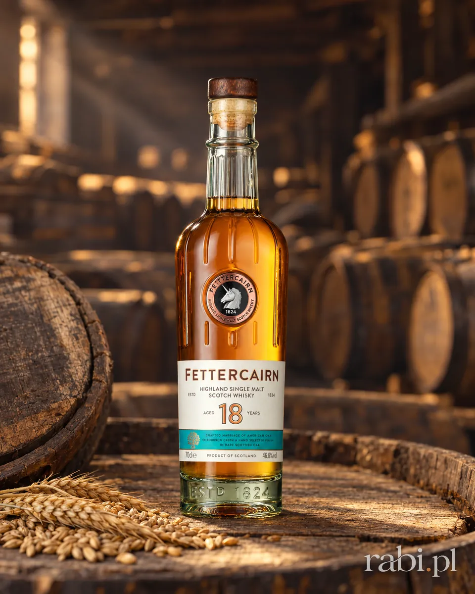 Butelka Fettercairn 18 YO Single Malt Scotch