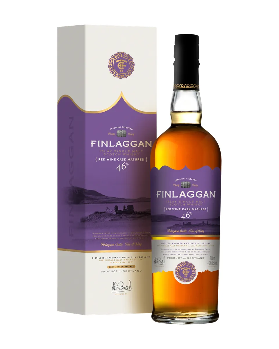 Butelka Finlaggan Red Wine Cask Matured