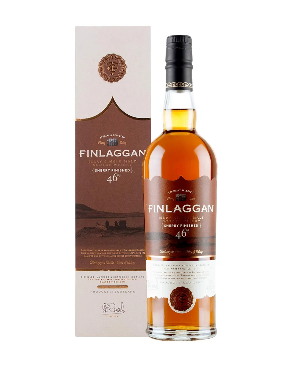 Butelka Finlaggan Sherry Finished