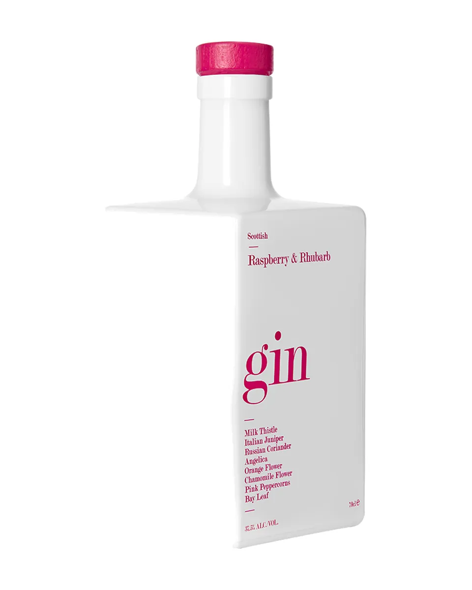 Butelka Glaswegin Raspberry & Rhubarb Gin