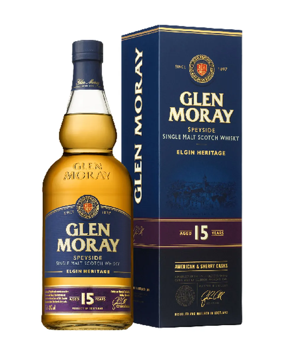Butelka Glen Moray 15yo