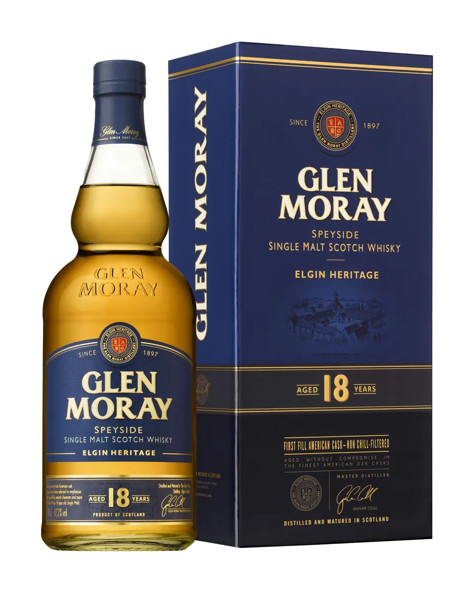 Butelka Glen Moray 18yo