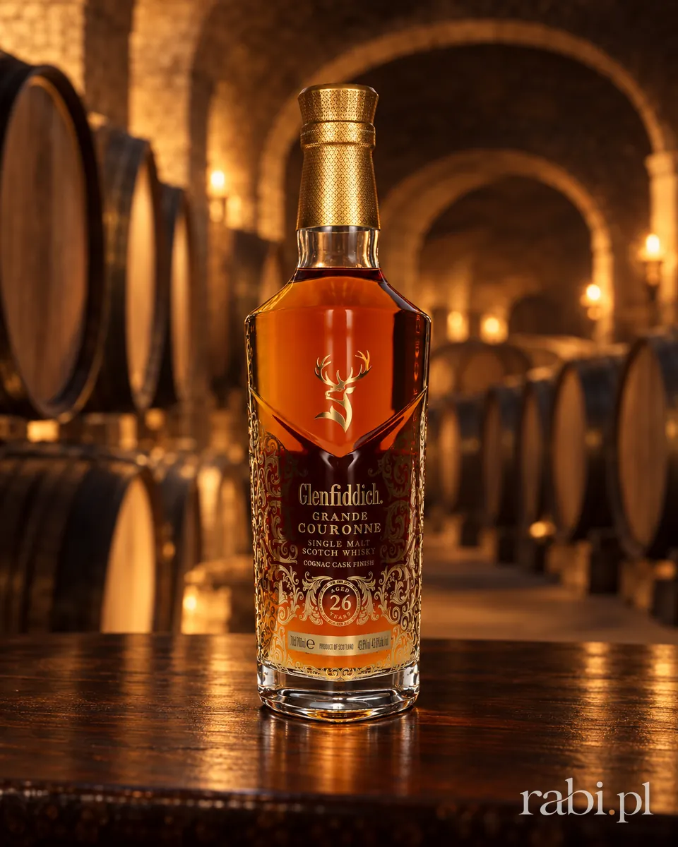 Butelka Glenfiddich 26Yo Grande Couronne w aranżacji