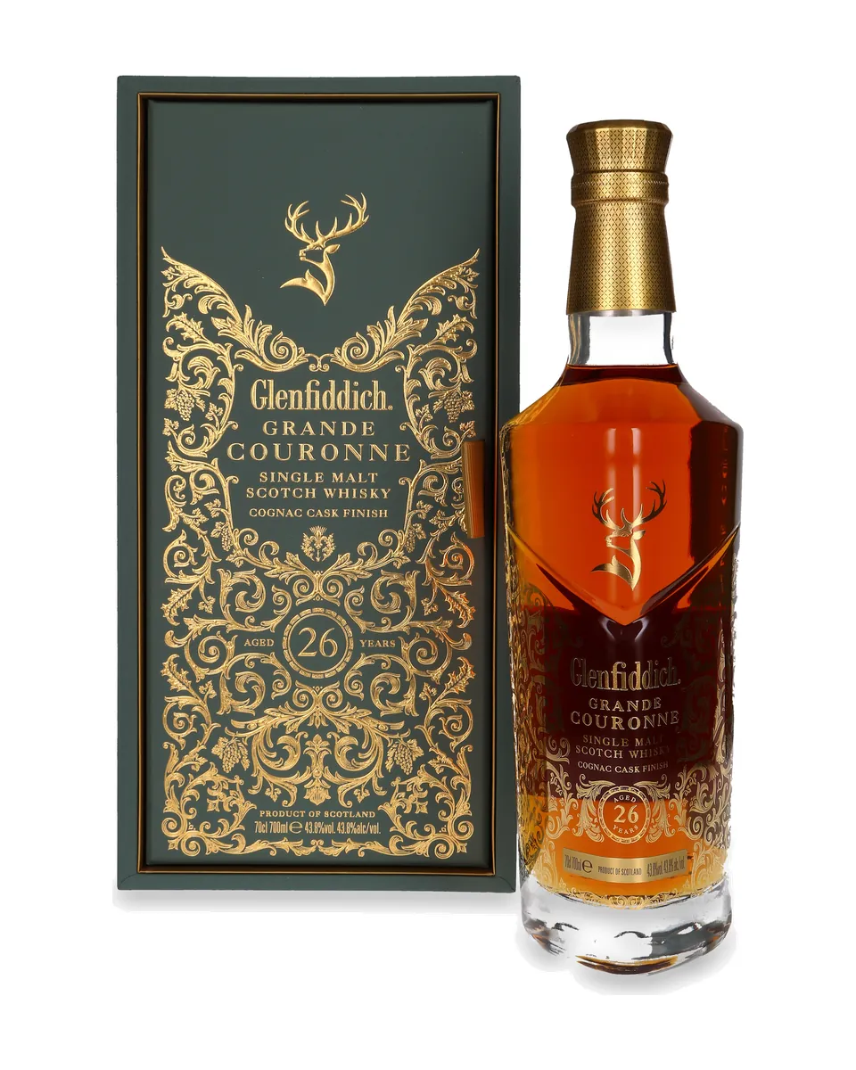 Butelka Glenfiddich 26Yo Grande Couronne z opakowaniem