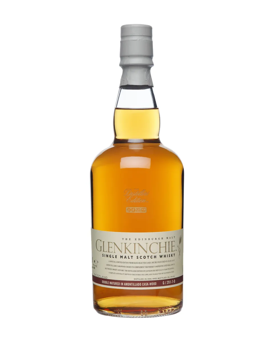 Butelka Glenkinchie Distillers Edition Bottled in 2018