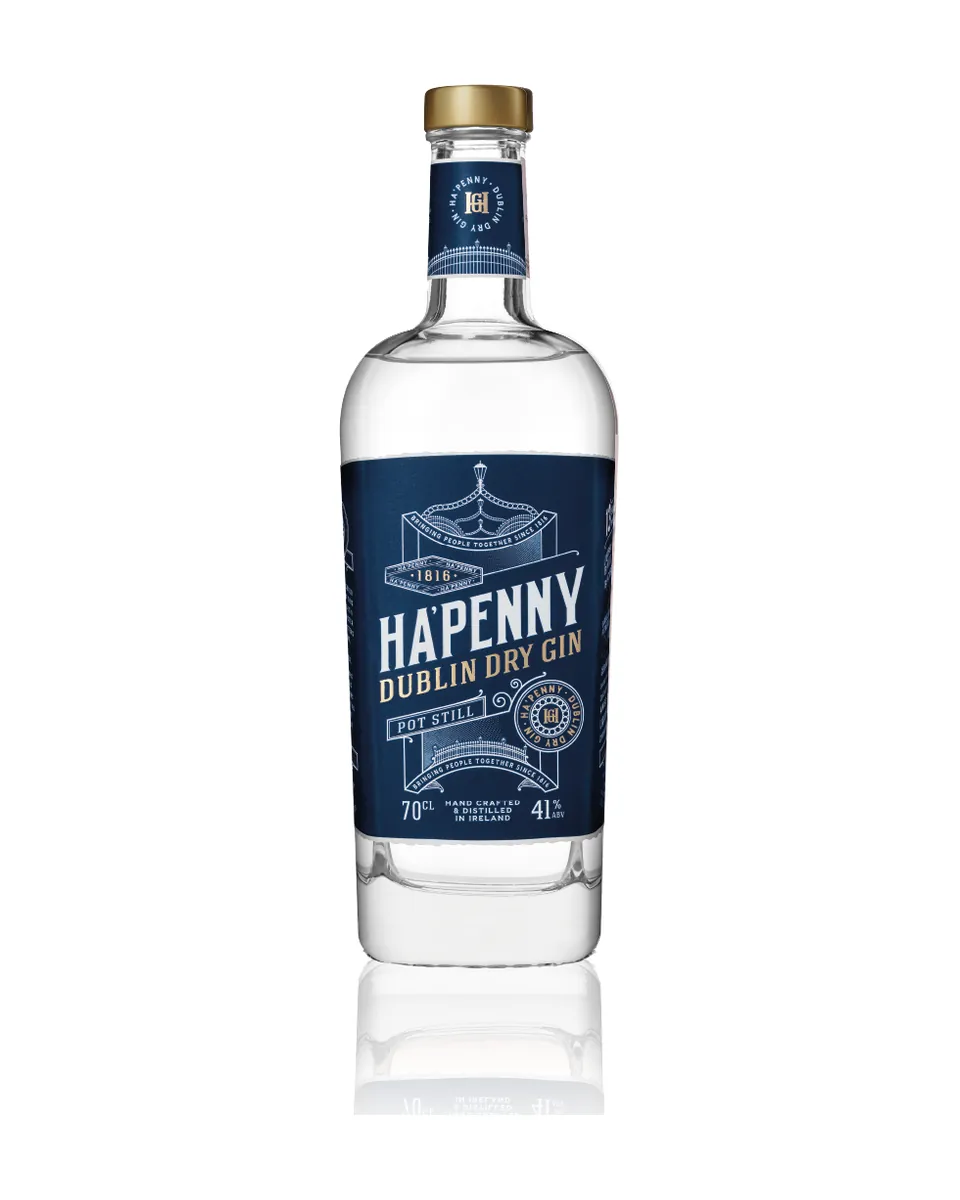 Butelka Ha'Penny Dublin Dry Gin