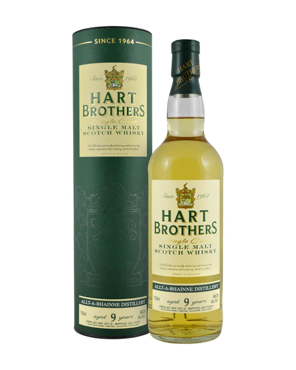 Butelka Hart Brothers Bottling Strength Sc Sm Allt A Bhainne 9YO
