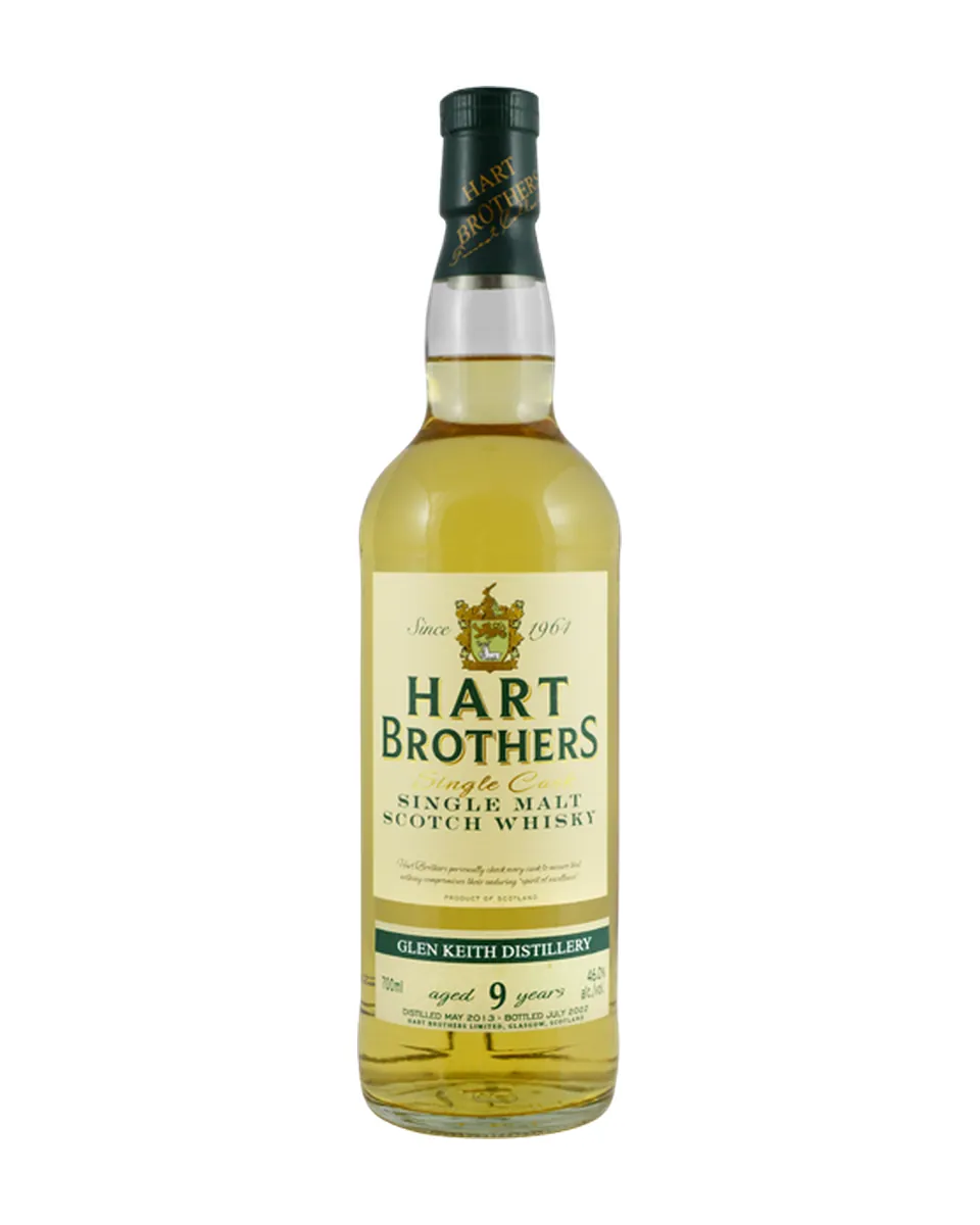 Butelka Hart Brothers Bottling Strength Sc Sm Glen Keith 9 YO