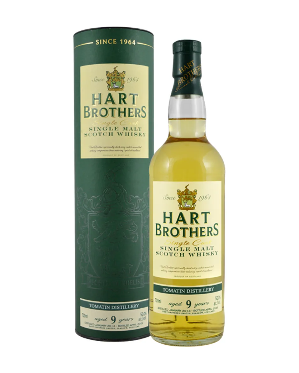 Butelka Hart Brothers Bottling Strength Sc Sm Tomatin 9 YO