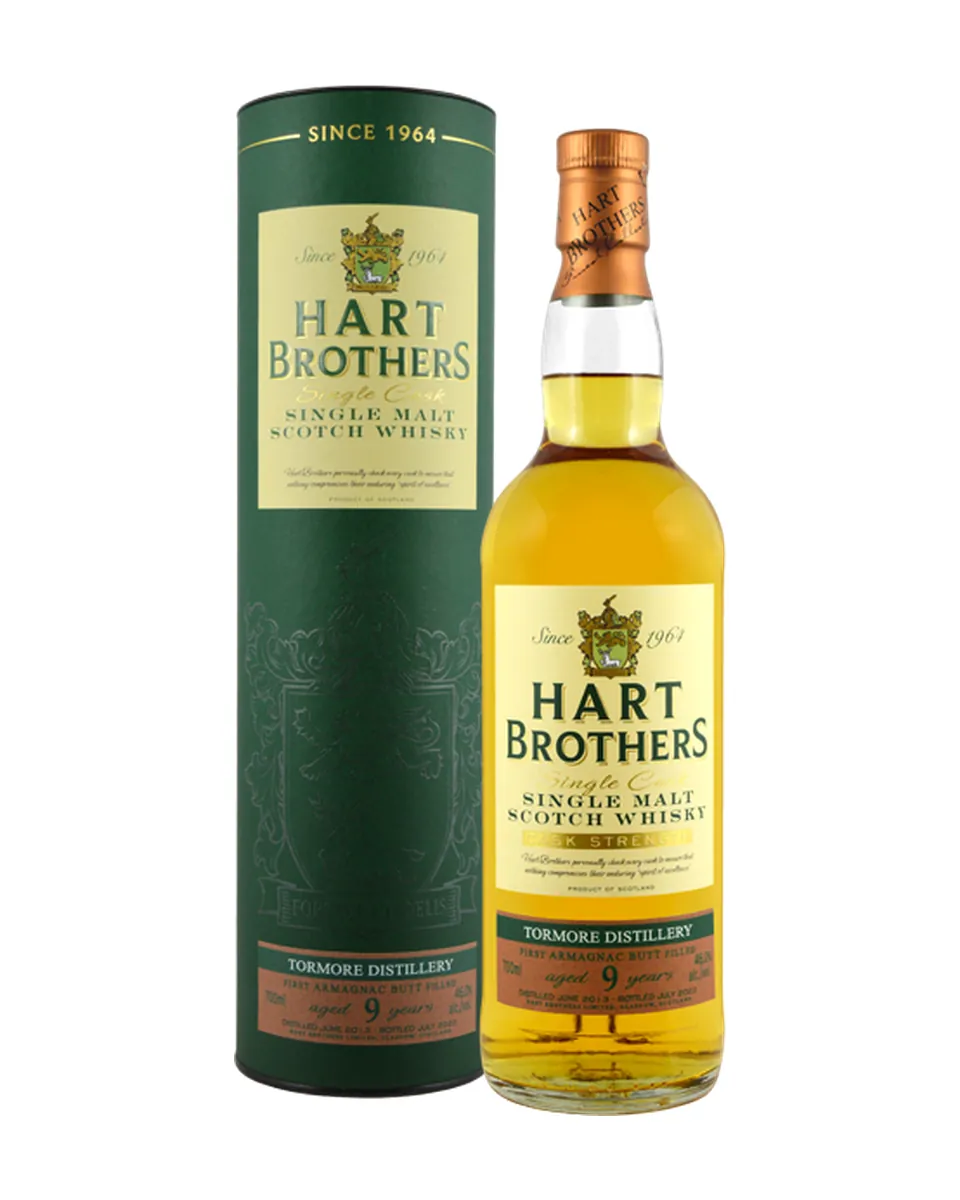 Butelka Hart Brothers Bottling Strength Sc Sm Tormore Armagnac Wood 9 YO