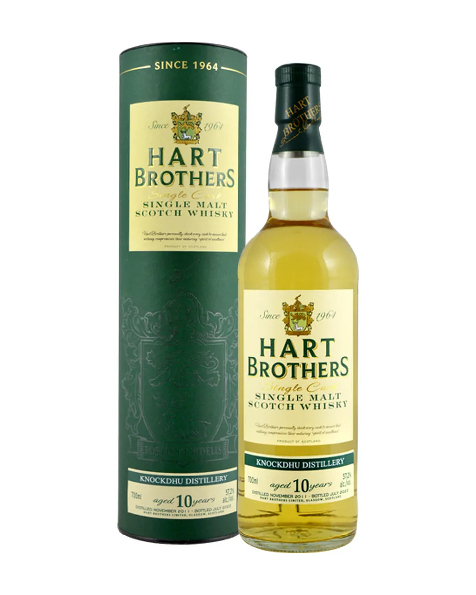 Butelka Hart Brothers Cask Strength Sc Sm Knockdhu 10 YO