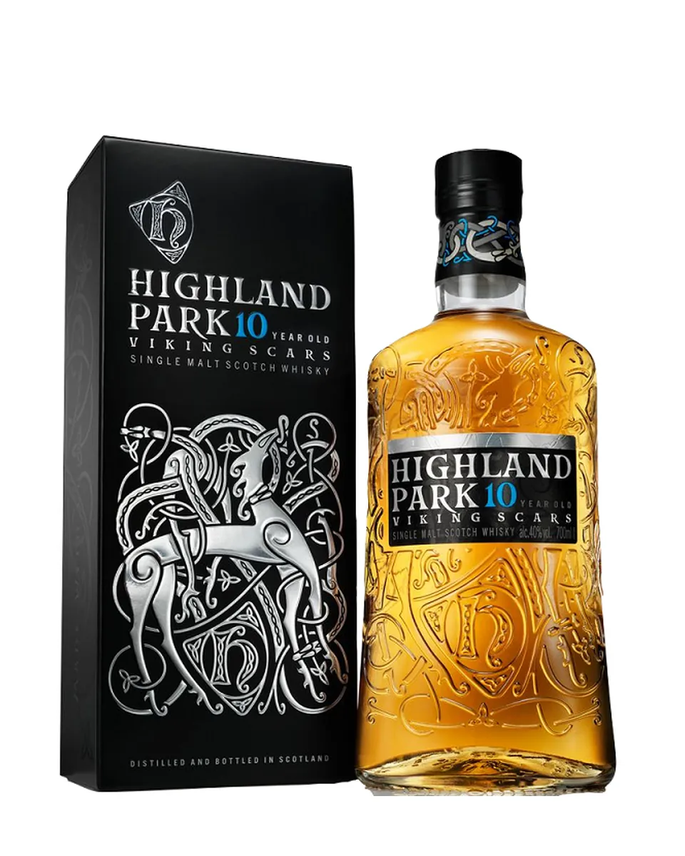 Butelka Highland Park 10Yo Viking Scars