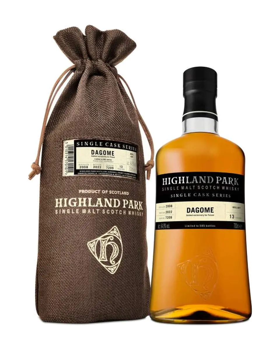 Butelka Highland Park Single Cask Dagome 13YO Poland Edition