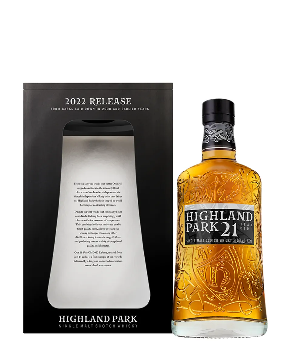 Butelka Highland Park Whisky 21-letnia