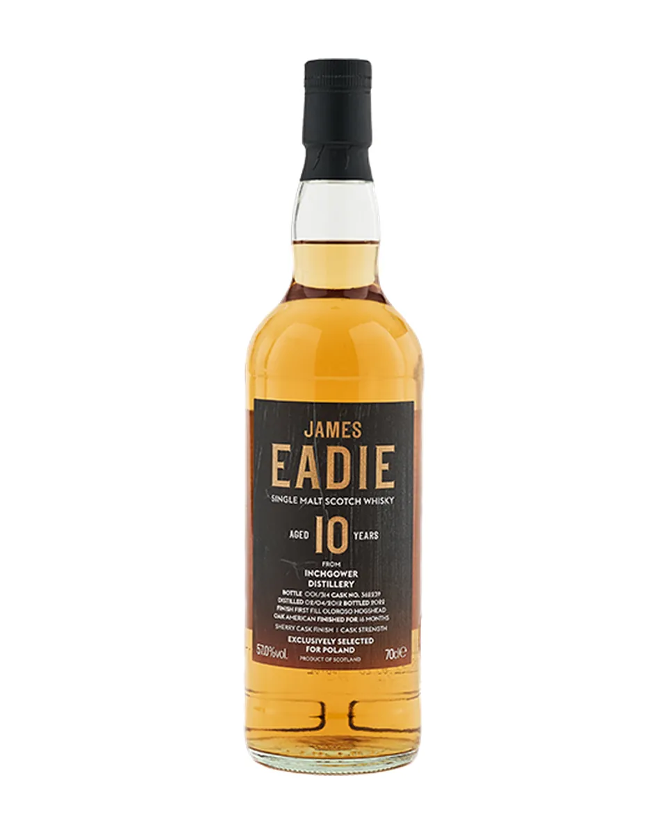 Butelka Inchgower 10YO PL EX James Eadie