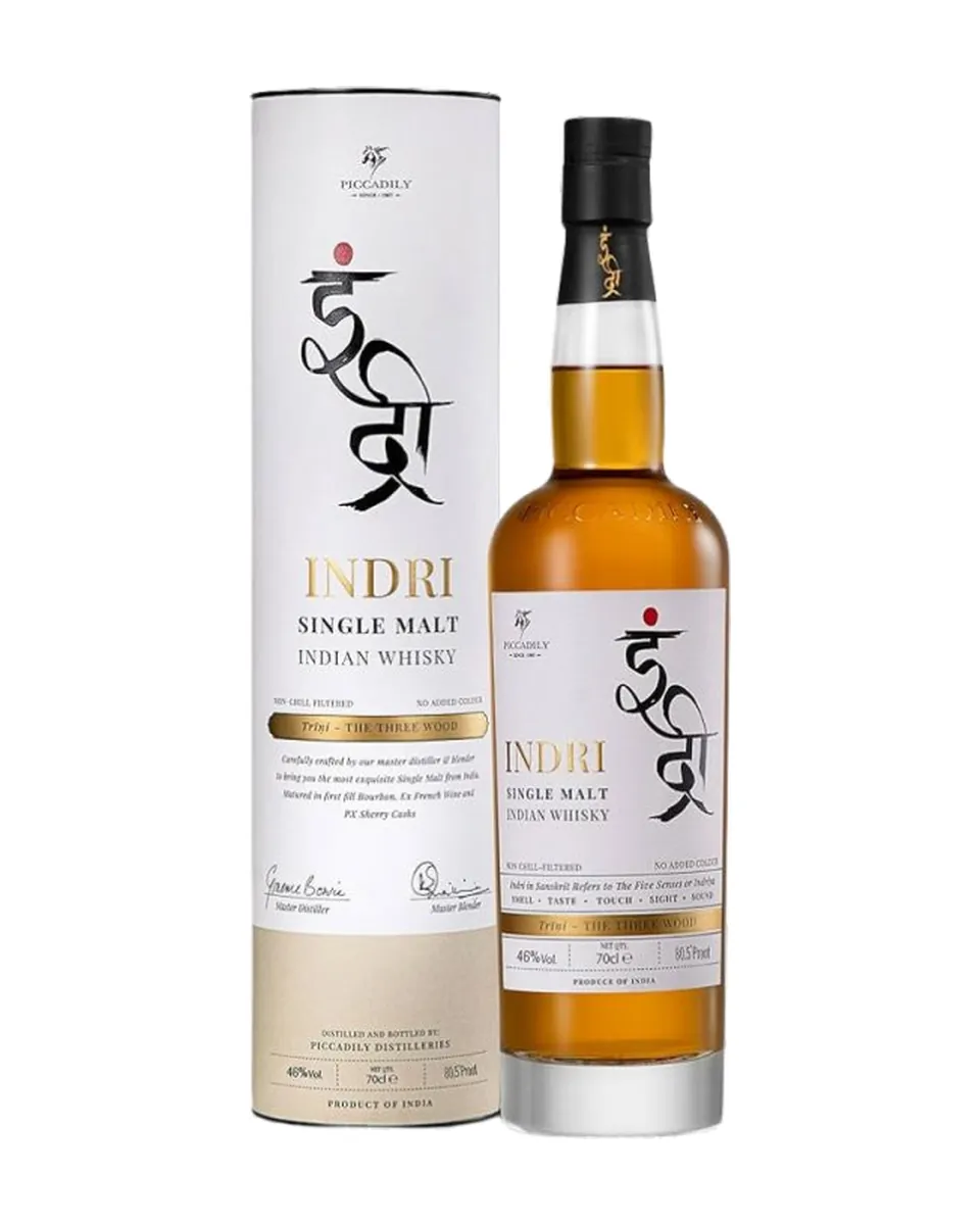 Butelka Indri Trini Single Malt