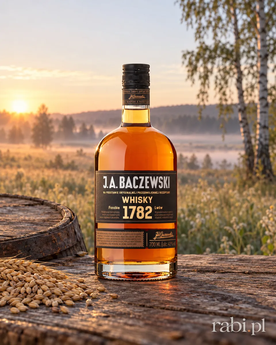 Butelka J.A. Baczewski Single Malt