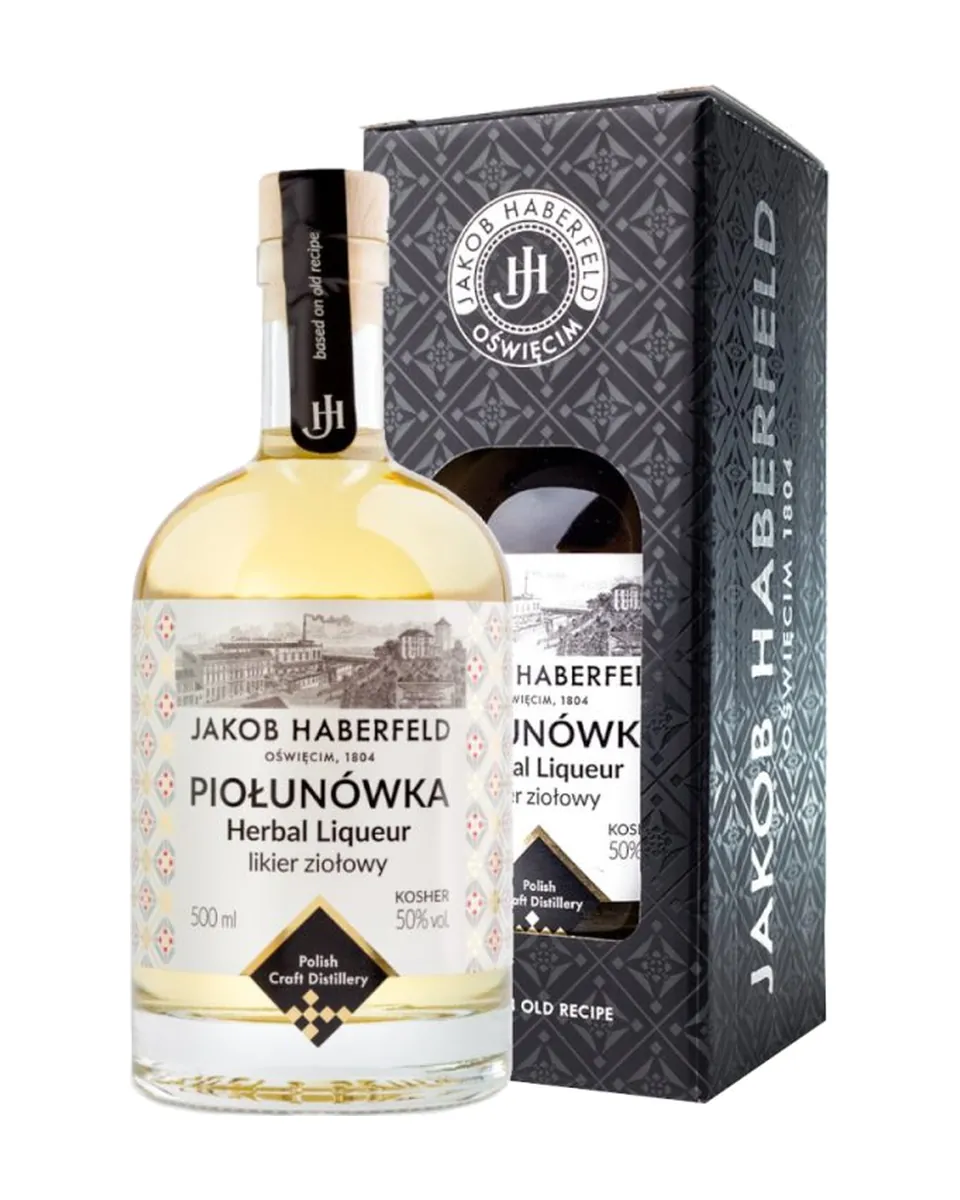 Butelka Jakob Haberfeld Piołunówka
