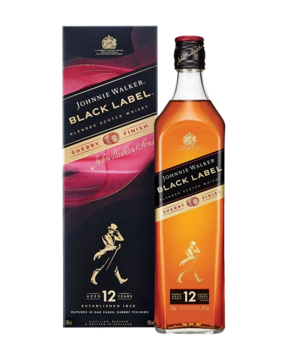 Butelka Johnnie Walker Black Label 12 Yo Sherry Finish