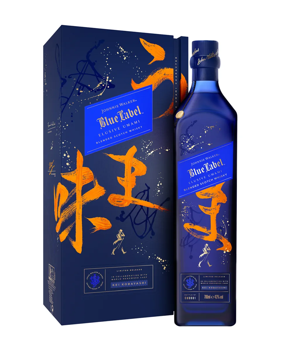 Butelka Johnnie Walker Blue Label Elusive Umami