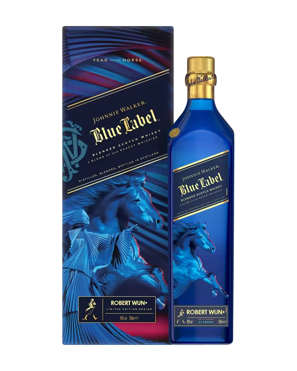Butelka Johnnie Walker Blue Label Year Of The Horse X Robert Wun 2026