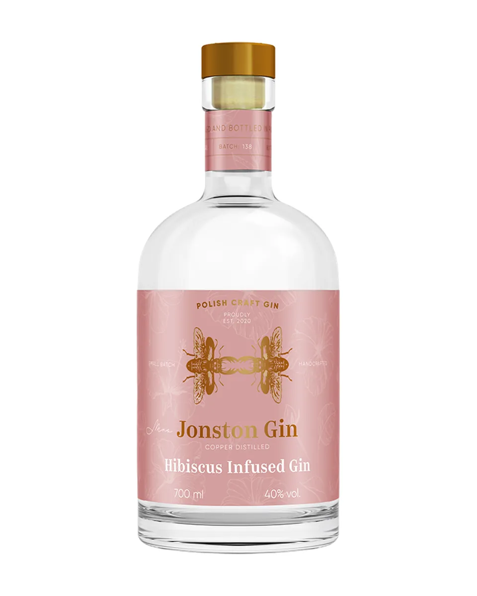 Butelka Jonston Hibiscus Infused Gin