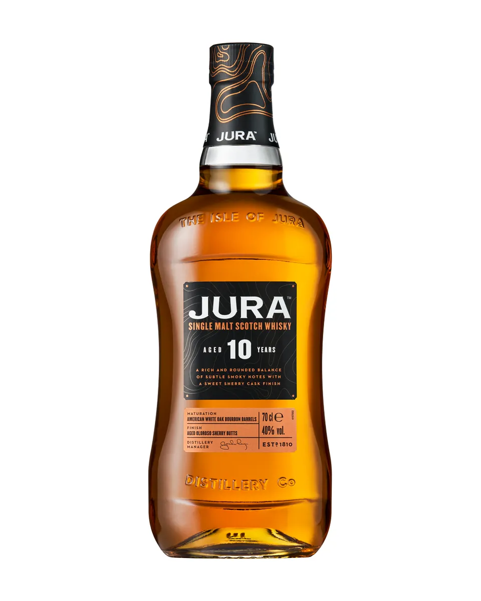 Butelka Jura whisky 10YO