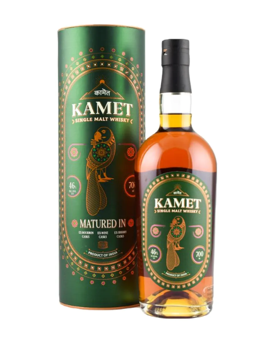 Butelka KAMET Indian Single Malt