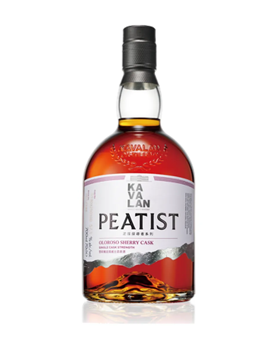 Butelka Kavalan Peatist Oloroso Sherry Cask 2026