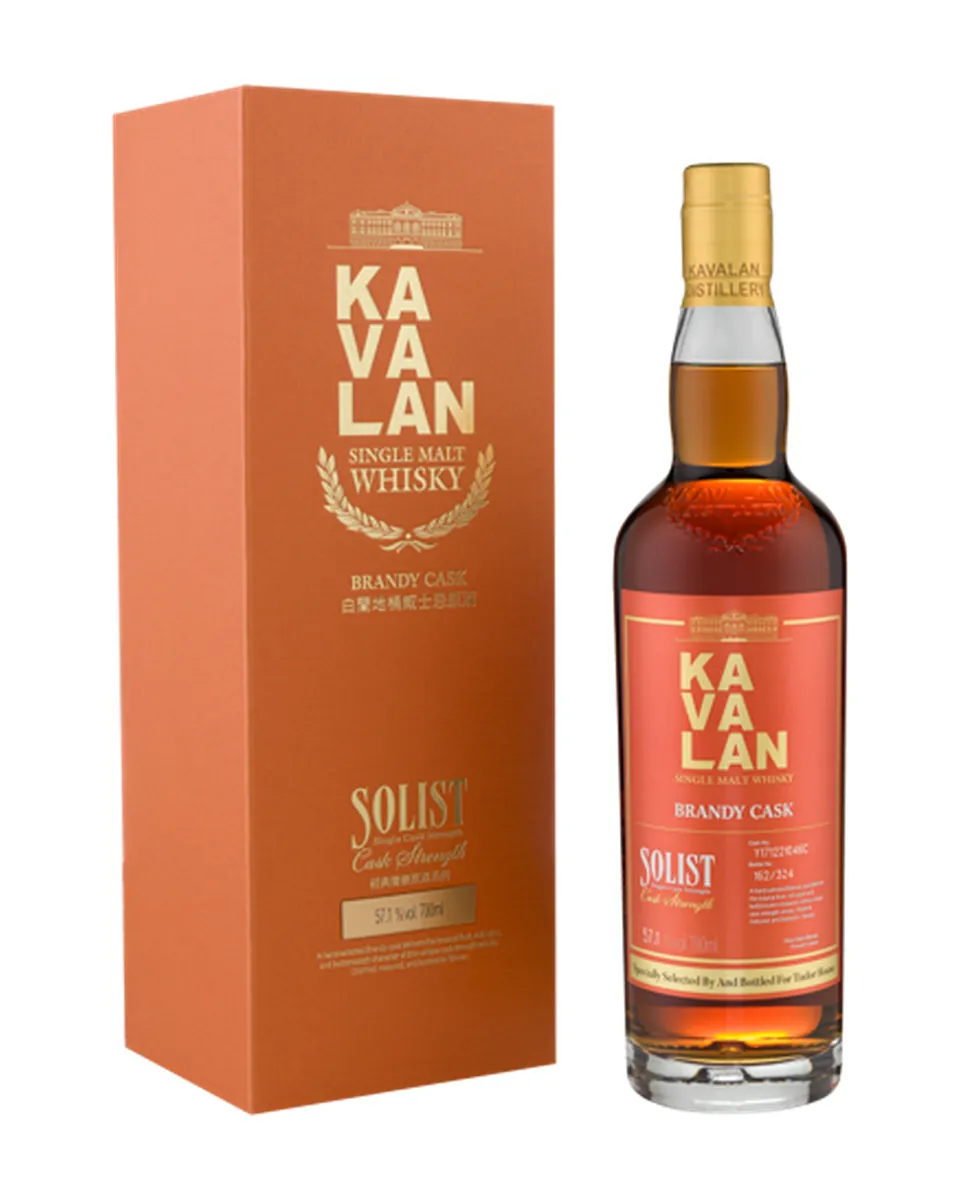 Butelka Kavalan Solist Brandy Whisky, Limitowana edycja