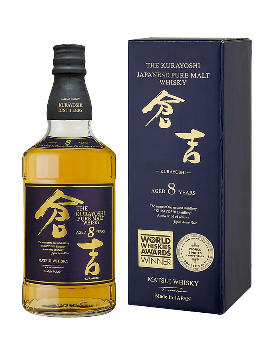 Butelka Kurayoshi 8YO Pure Malt