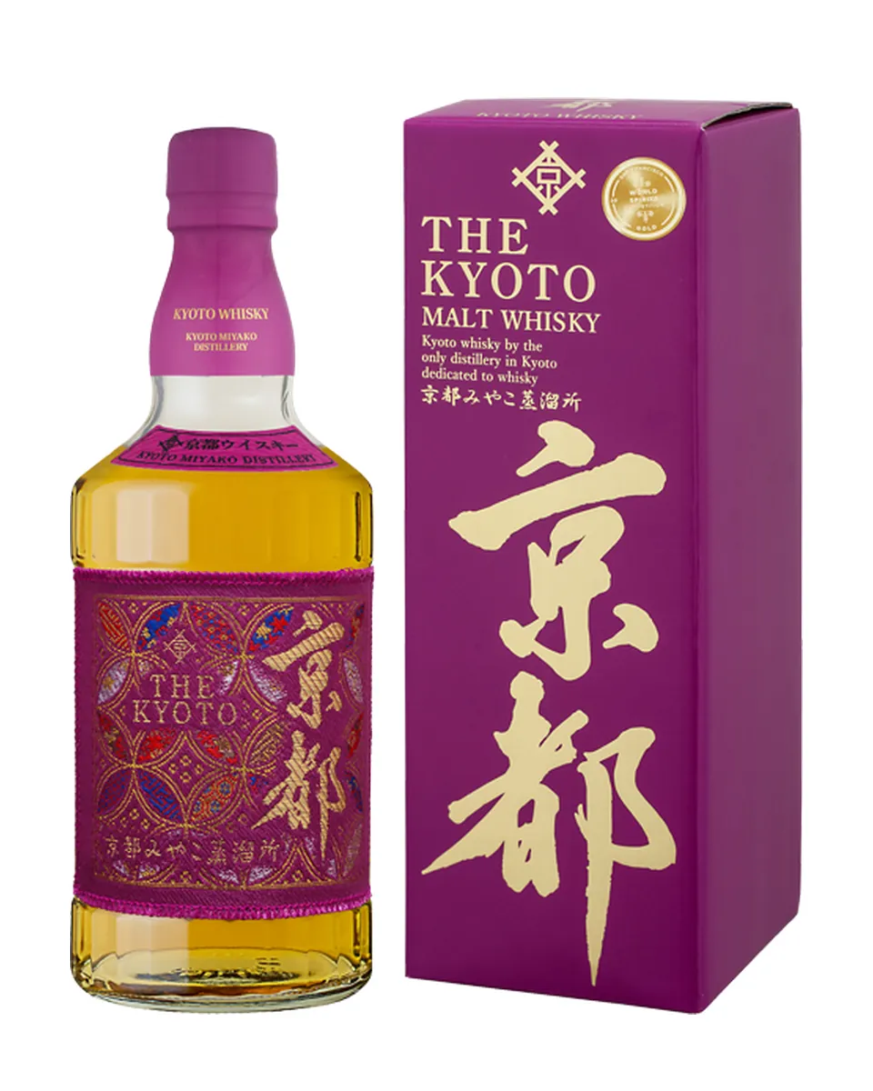 Butelka Kyoto Whisky Murasaki-Obi (Purple)