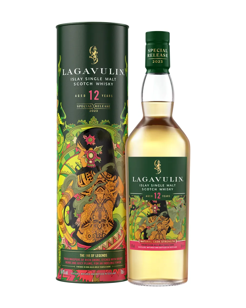 Butelka Lagavulin 12YO The Ink of Legends, Special Release 2023