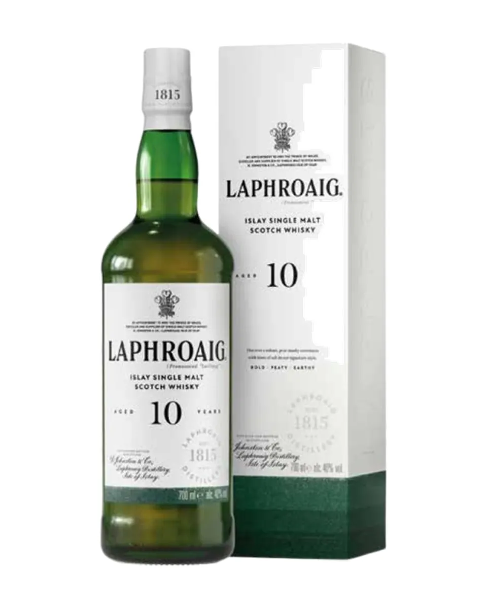 Butelka Laphroaig 10-letnia