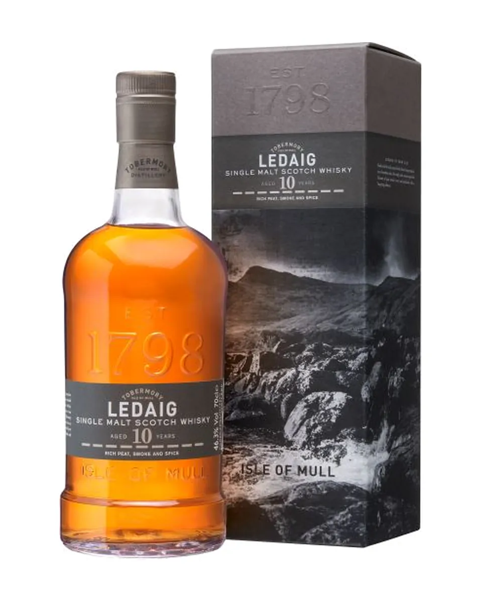 Butelka Ledaig 10Yo Single Malt