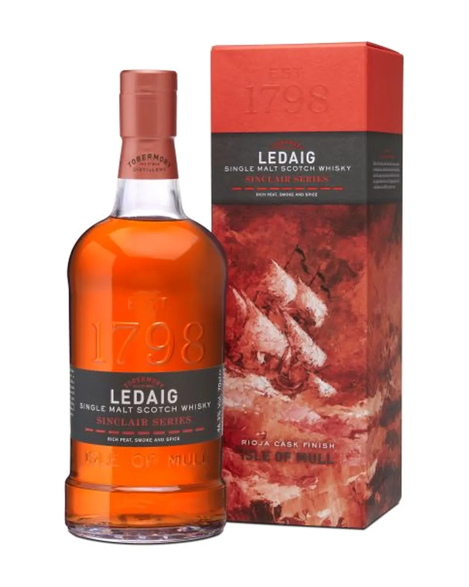 Butelka Ledaig Sinclair Rioja Cask Single Malt