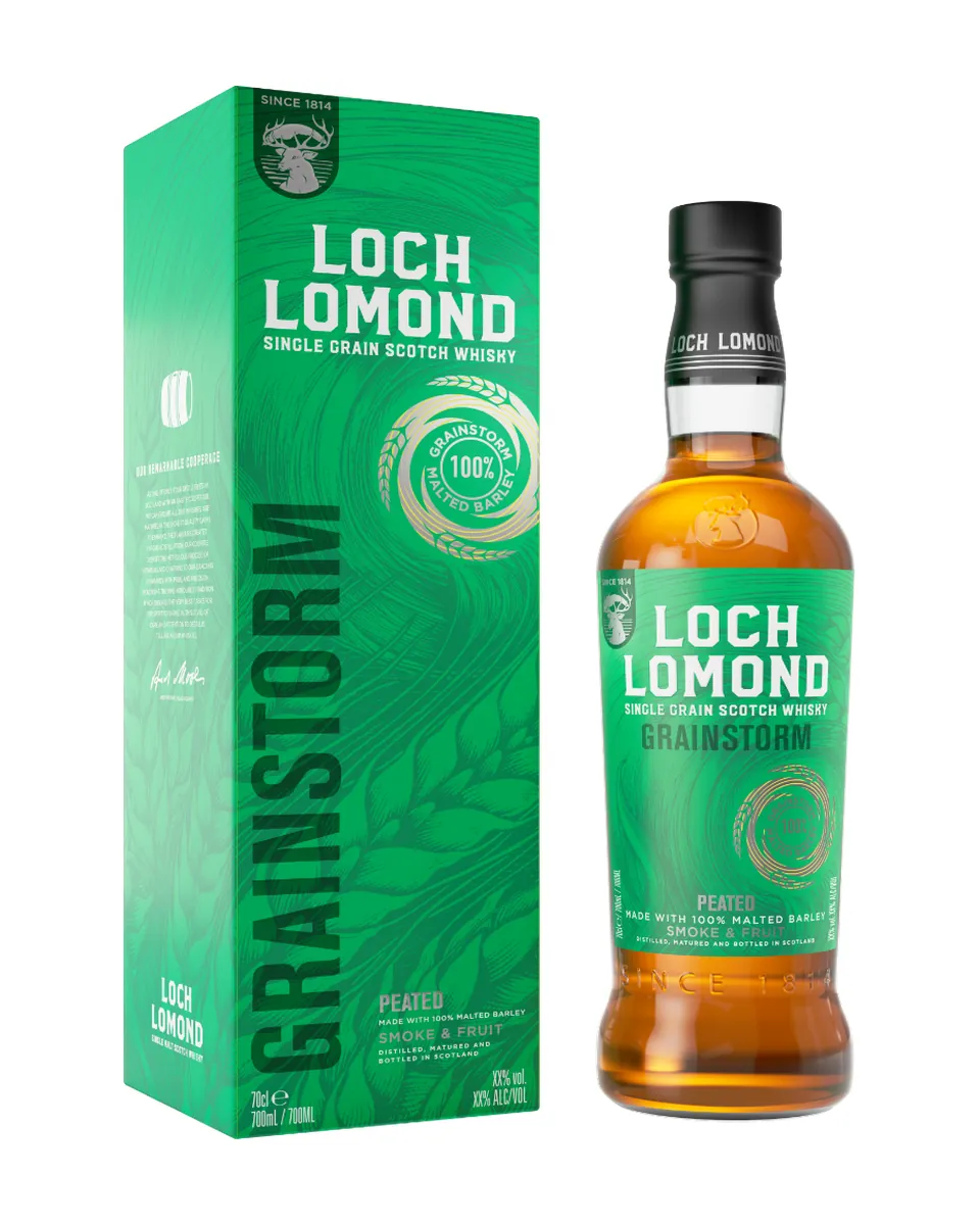 Butelka Loch Lomond Single Grain Peated