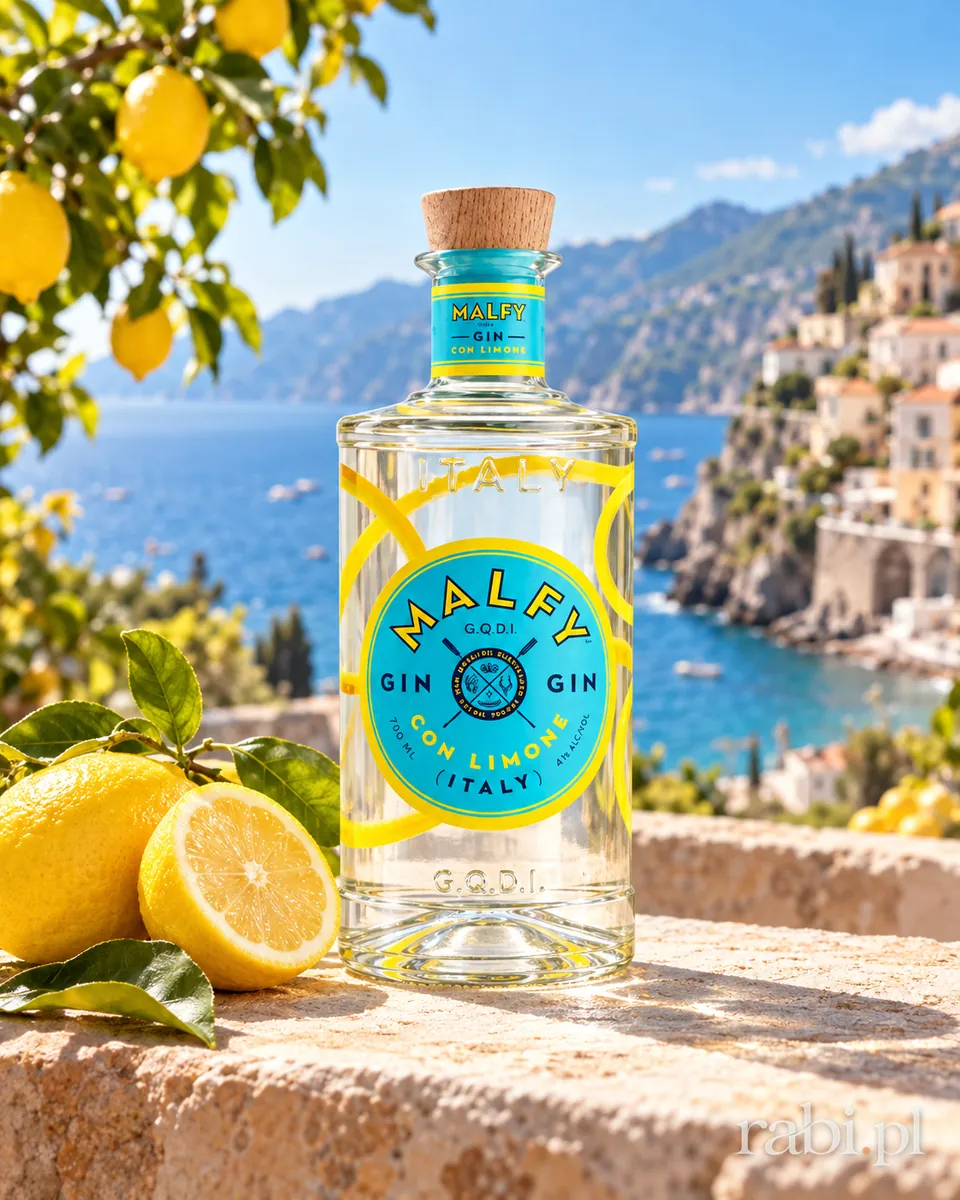 Butelka Malfy Con Limone w aranżacji