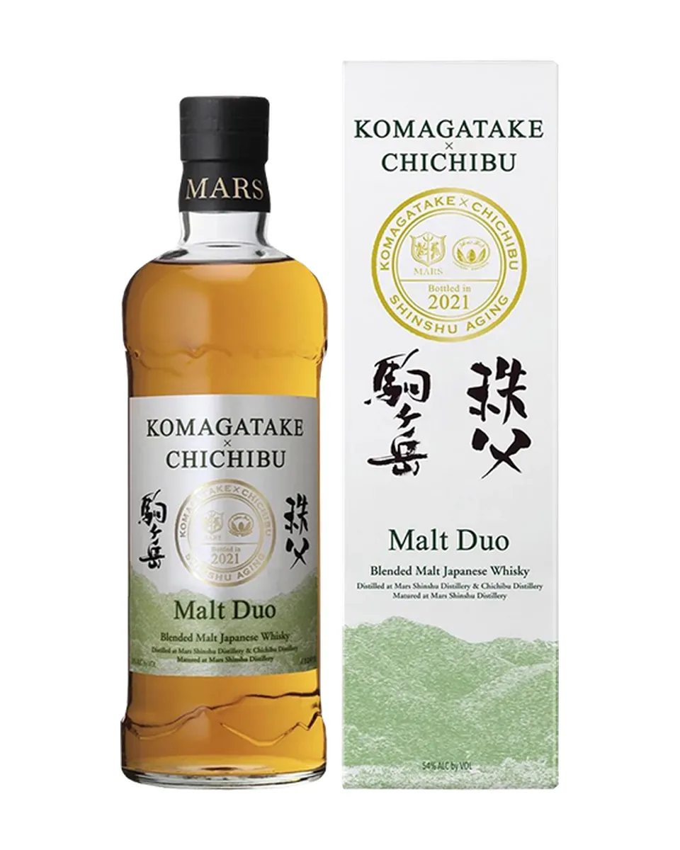 Butelka Mars Komagatake X Chichibu Malt Duo
