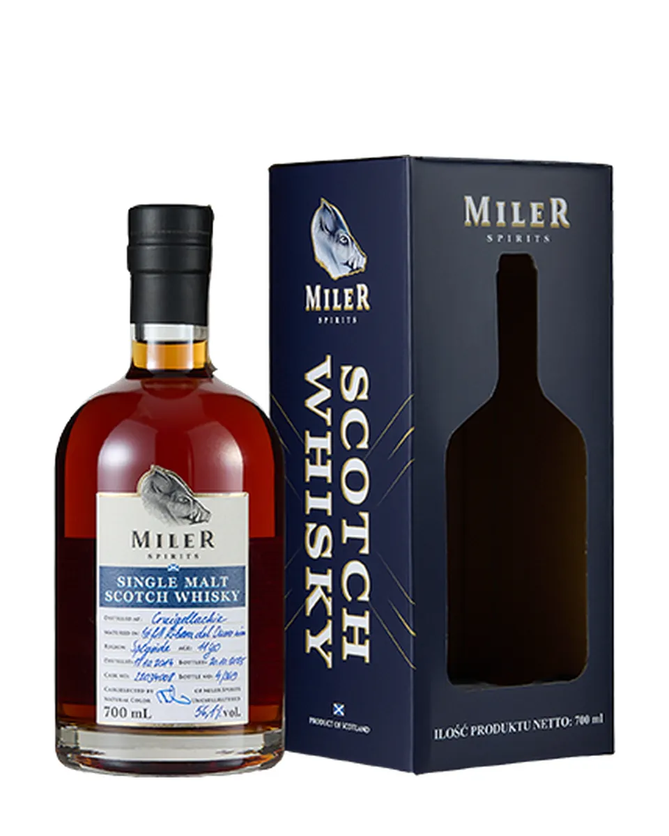 Butelka Miler Craigellachie 11 YO 1st fill Ribera del Duero