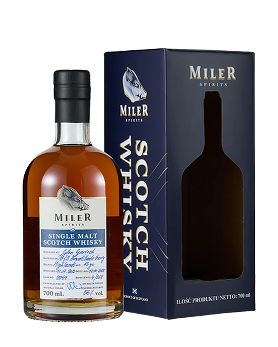 Butelka Miler Glen Garioch 13 YO 1st fill Amontillado Sherry