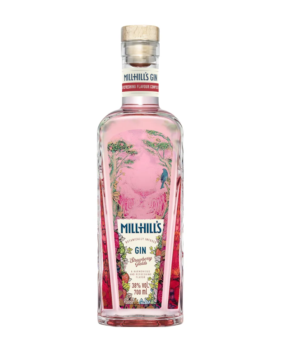 Butelka Millhill'S Strawberry Fields Gin