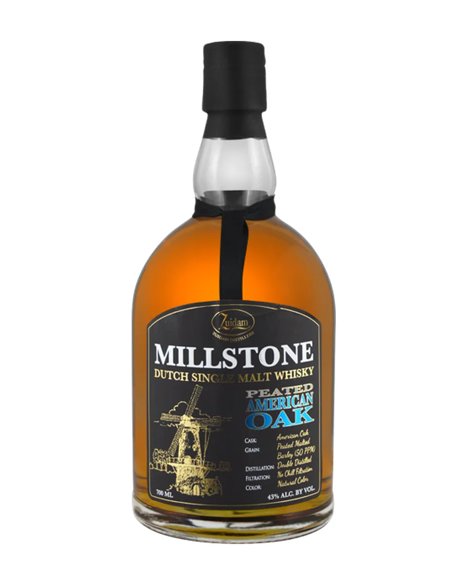 Butelka Millstone Dutch Single Malt Whisky Peated American Oak