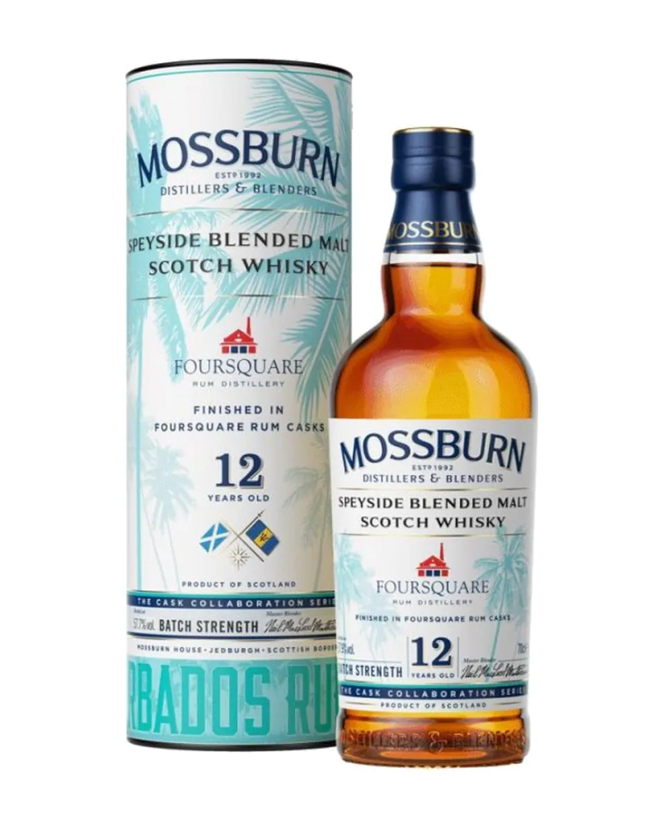 Butelka Mossburn 12YO Foursquare Rum Finish