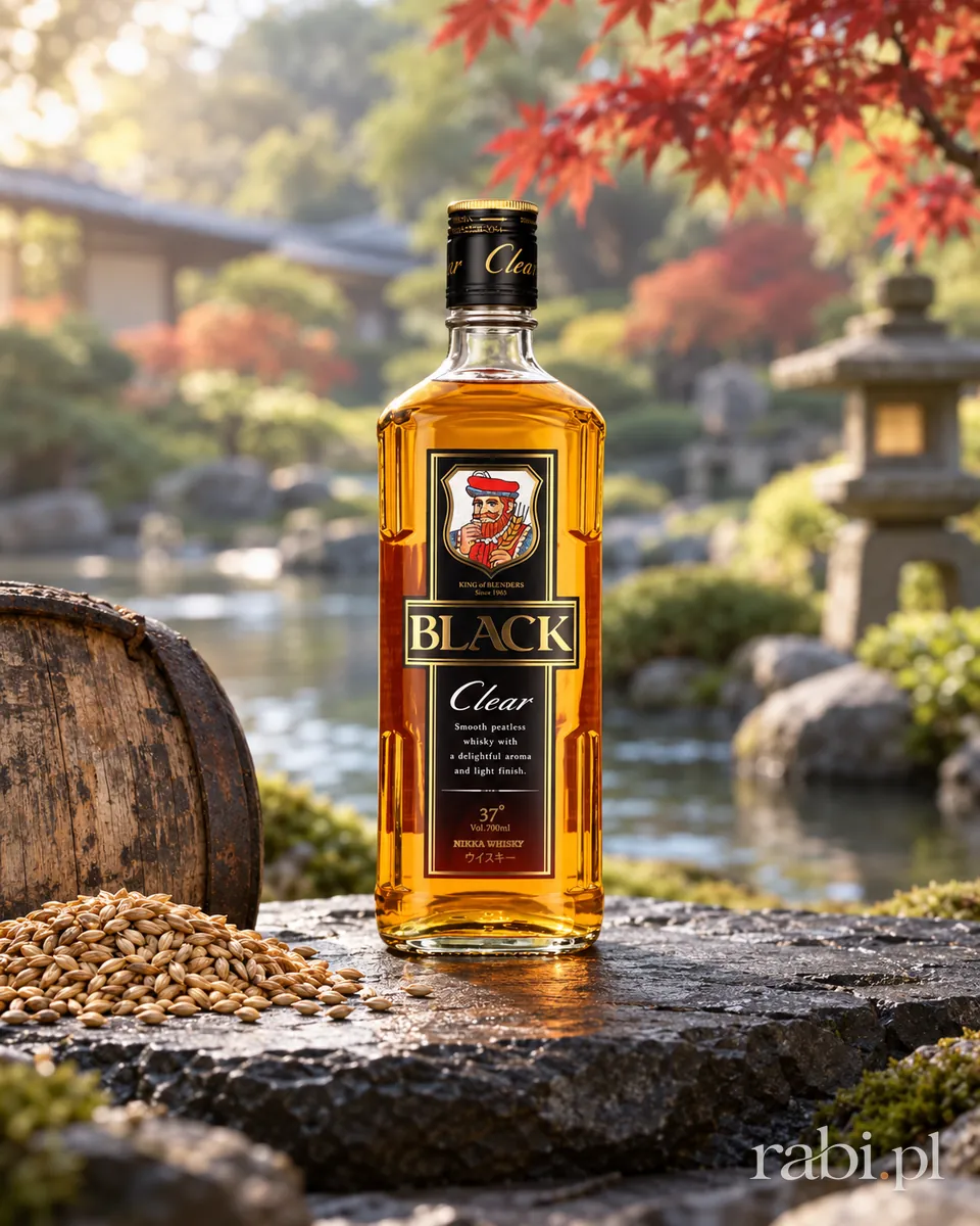 Butelka Nikka Black Clear
