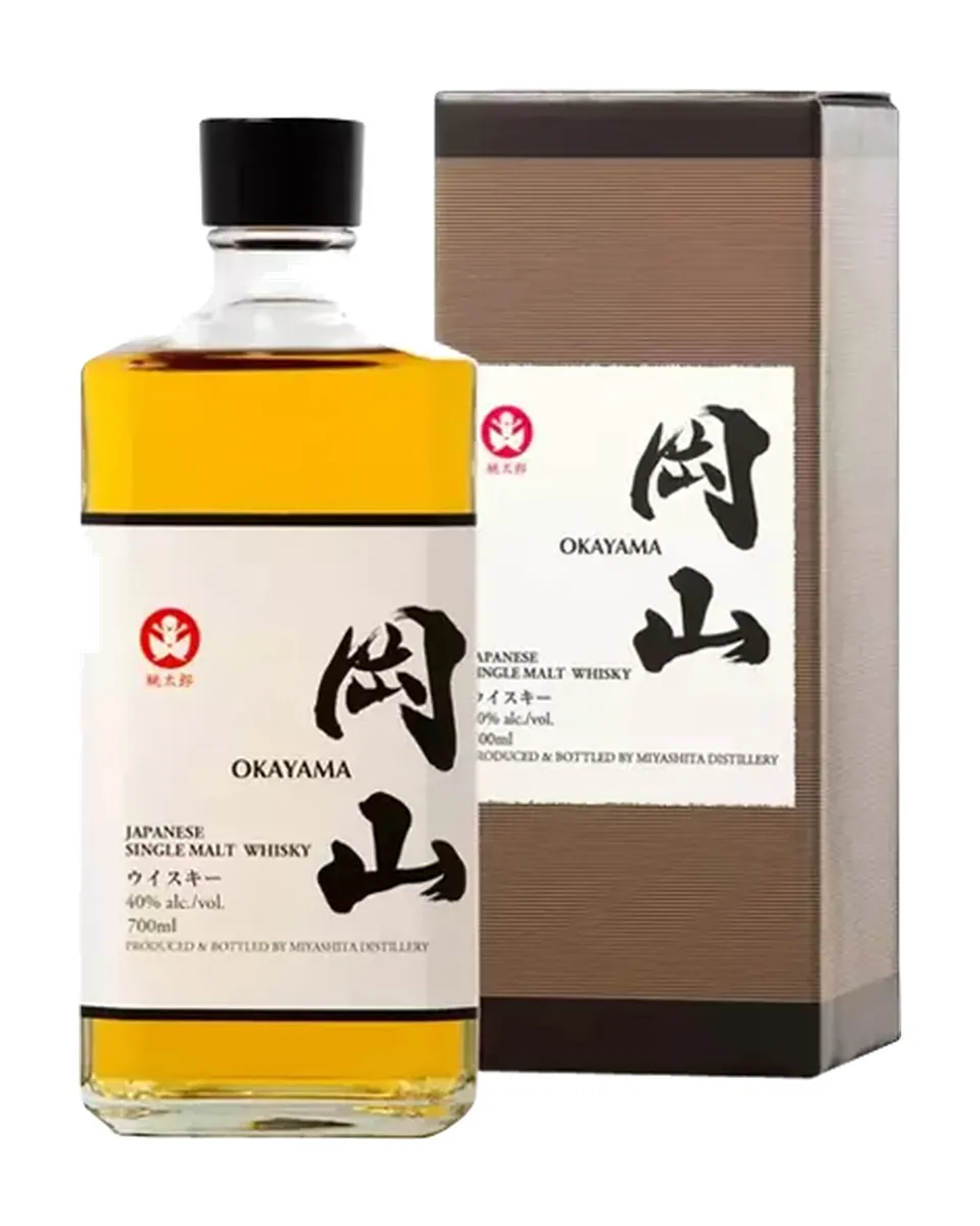 Butelka Okayama Single Malt Japanese