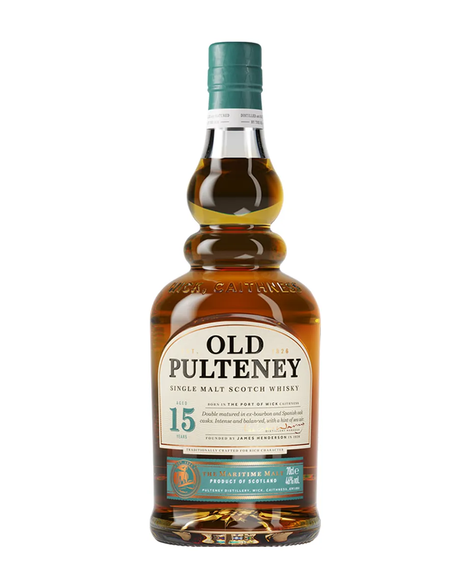 Butelka Old Pulteney 15YO Single Malt